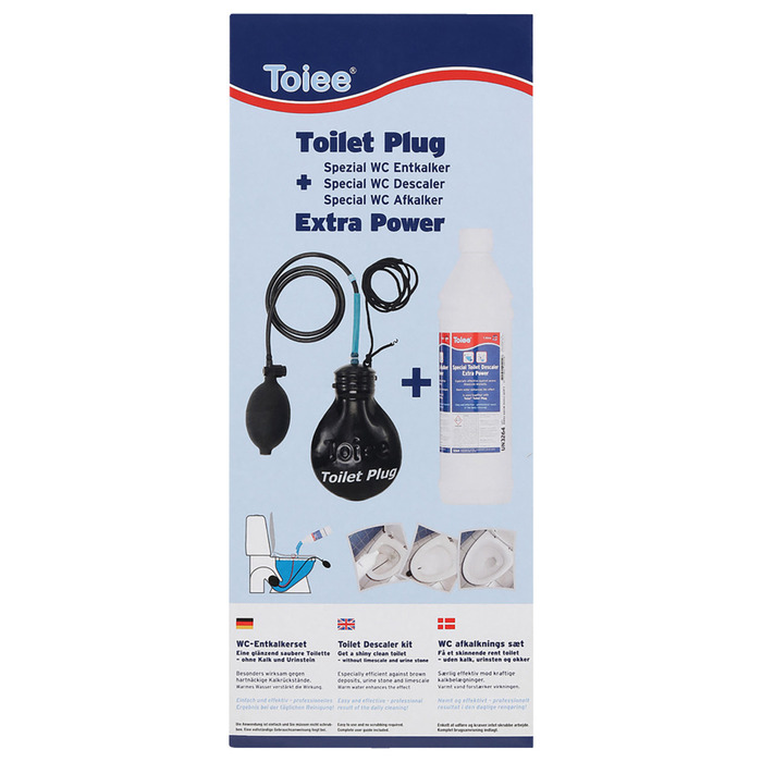 Toiee sampak m/Toilet Plug og WC Specialafkalker